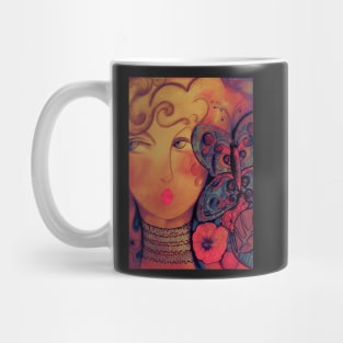 WOODLAND FAIRY ART DECO DOLLY GIRL Mug